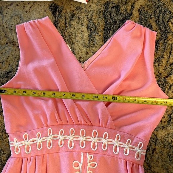 Vintage embroidered sleeveless maxi dress - Picture 10 of 12